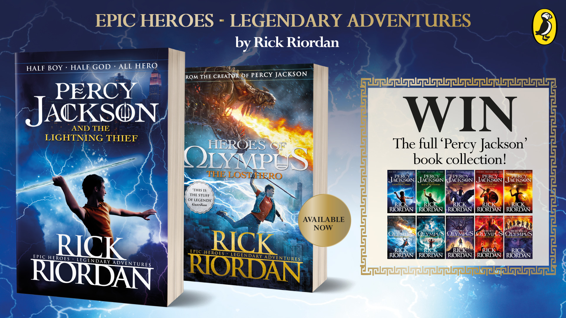 all percy jackson books and heroes of olympus